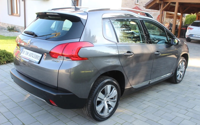 Peugeot 2008 cena 36500 przebieg: 136000, rok produkcji 2014 z Żywiec małe 407